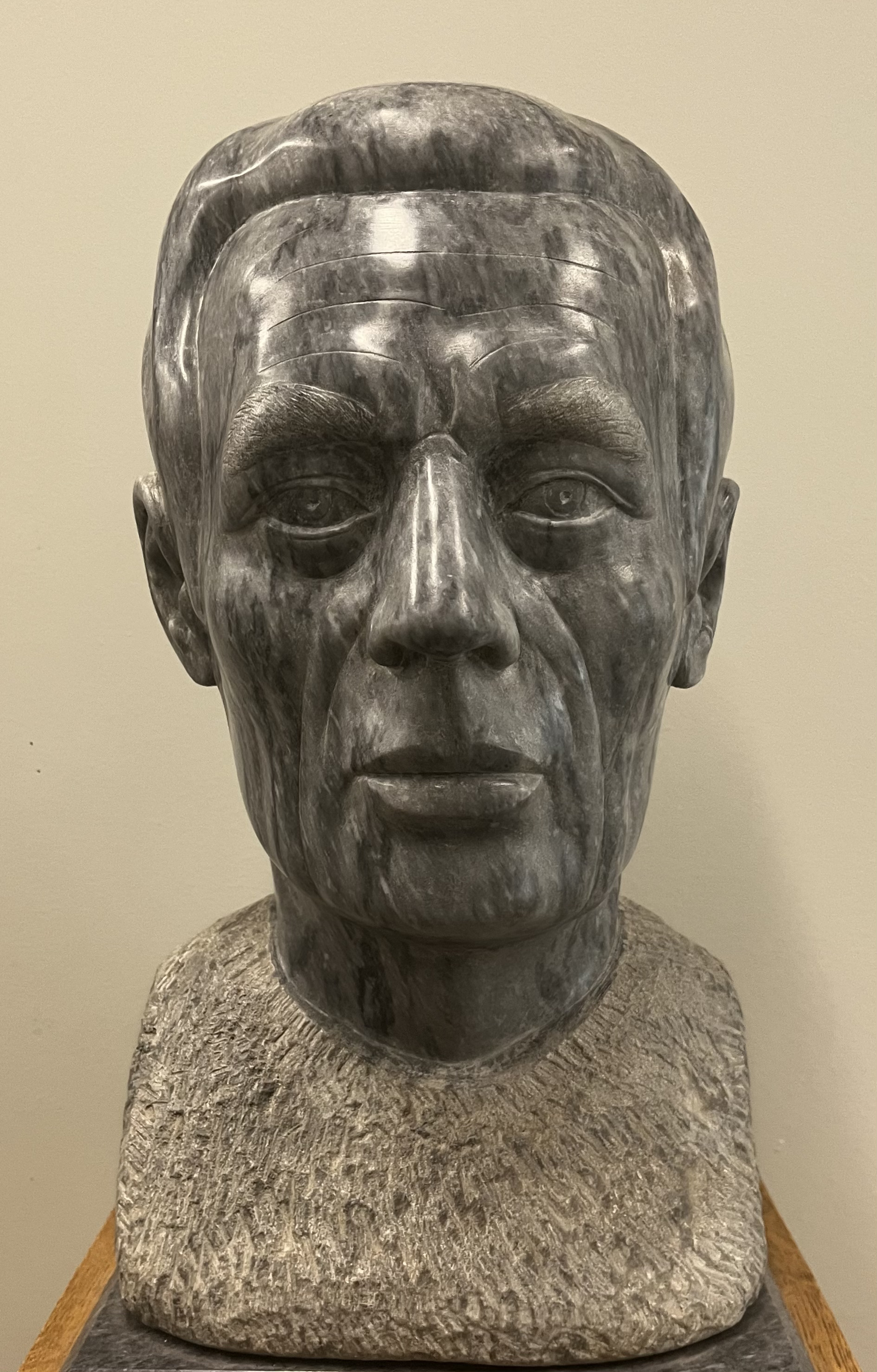 Harvey Fite self-portrait bust